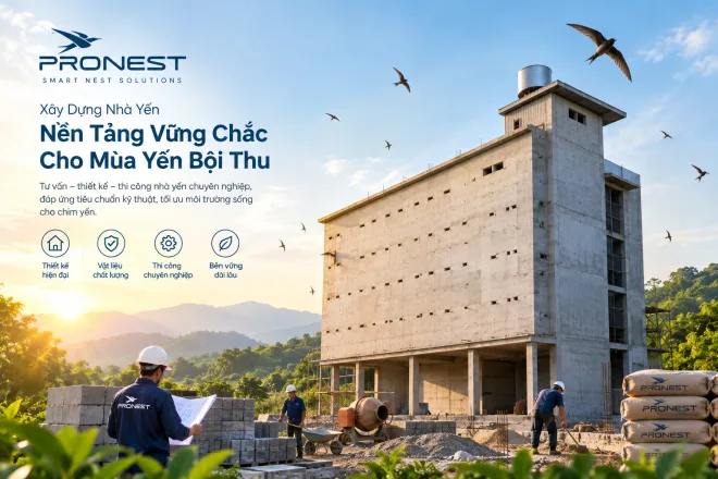 Hướng dẫn cách xây dựng nhà yến đơn giản và hiệu quả nhất